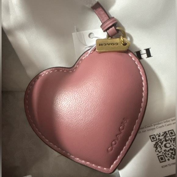 Coach Puffy Heart Bag Charm - Picture 2 of 3